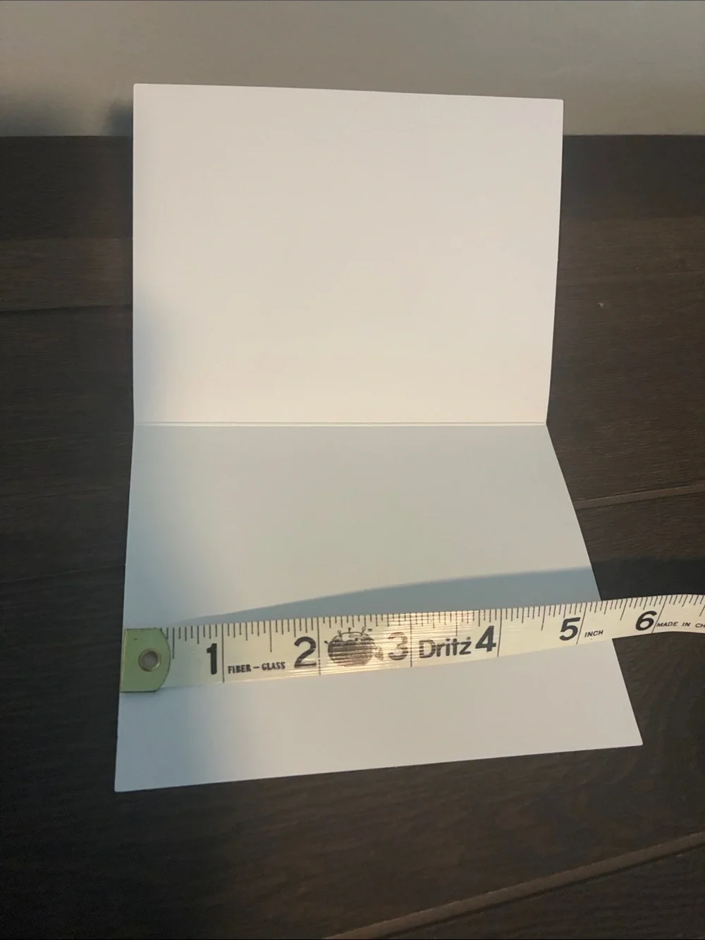 Handmade Pressed Flowers on Blank Card